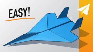 How to make a paper airplane jet